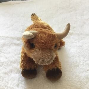 Aurora Plush Brown Toro Bull Toy